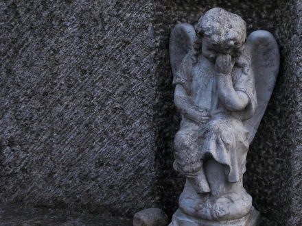 man made angel statue HD Desktop Wallpaper | Background Image