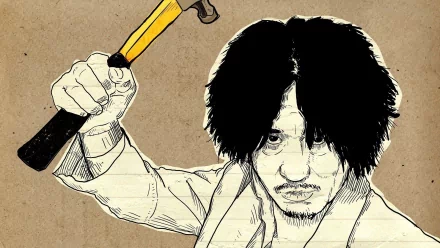 movie Oldboy (2003) artistic illustration hammer HD Desktop Wallpaper | Background Image
