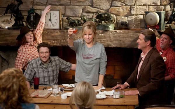 Seth Rogen Barbra Streisand movie the guilt trip family gathering HD Desktop Wallpaper | Background Image