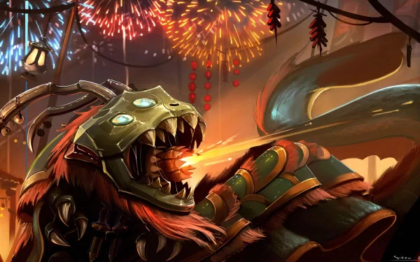 Kog'Maw (League Of Legends) video game League Of Legends HD Desktop Wallpaper | Background Image