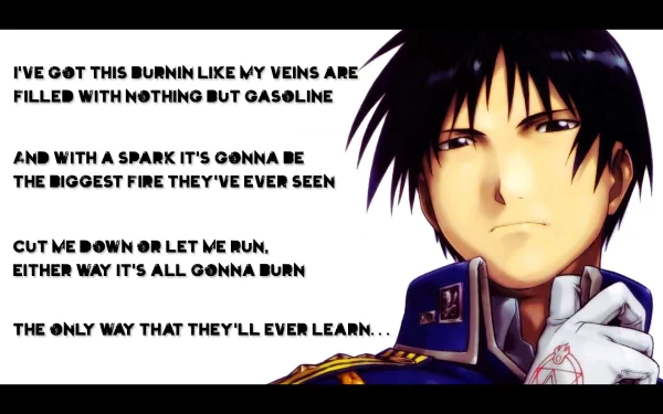 Roy Mustang Anime Fullmetal Alchemist HD Desktop Wallpaper | Background Image