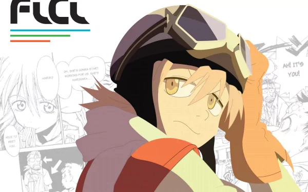 Anime FLCL HD Desktop Wallpaper | Background Image