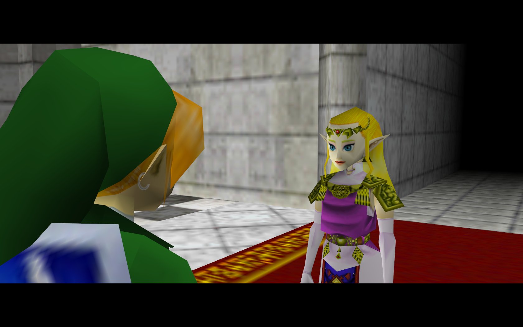 Download Video Game The Legend Of Zelda: Ocarina Of Time Princess Zelda Link Nintendo Wallpaper