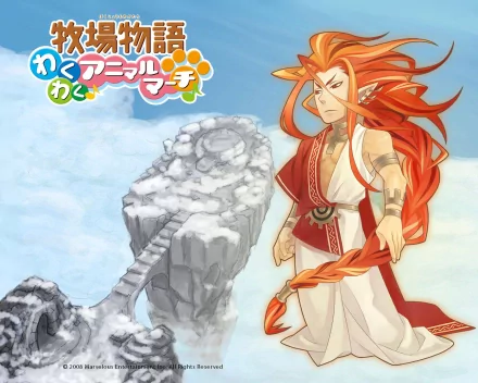 video game Harvest Moon: Animal Parade Anime fantasy character design fantasy anime HD Desktop Wallpaper | Background Image