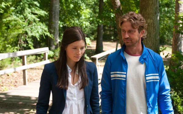 Gerard Butler Jessica Biel movie Playing For Keeps HD Desktop Wallpaper | Background Image