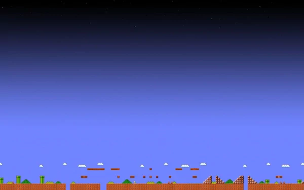 video game Super Mario Bros. pixel art Mario Retro Games HD Desktop Wallpaper | Background Image
