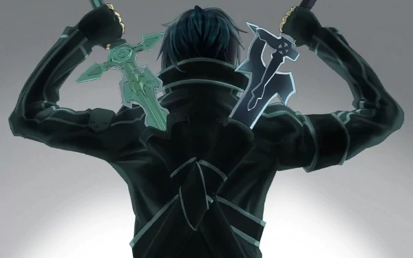 Kirito (Sword Art Online) Anime Sword Art Online HD Desktop Wallpaper | Background Image
