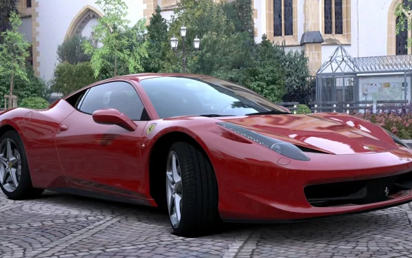 video game Gran Turismo 5 Ferrari sports car luxury vehicle HD Desktop Wallpaper | Background Image