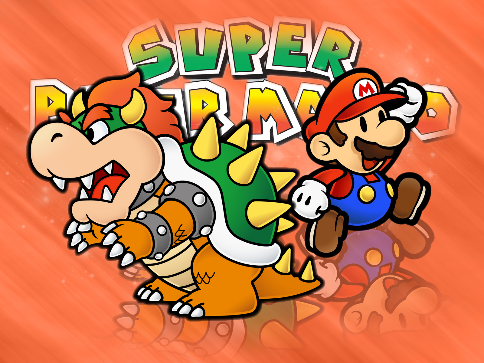 Video Game Super Paper Mario HD Wallpaper | Background Image