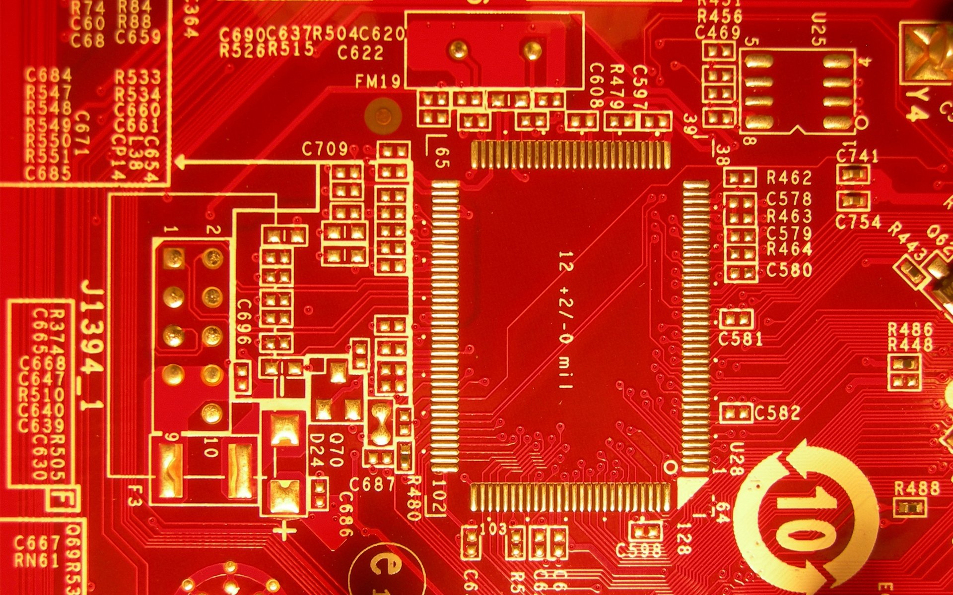 Download Technology Circuit HD Wallpaper | 1920x1200 | Wallpaper Abyss