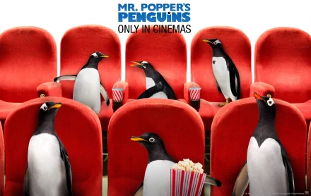 penguin movie mr. popper's penguins HD Desktop Wallpaper | Background Image