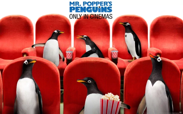 penguin movie mr. popper's penguins HD Desktop Wallpaper | Background Image