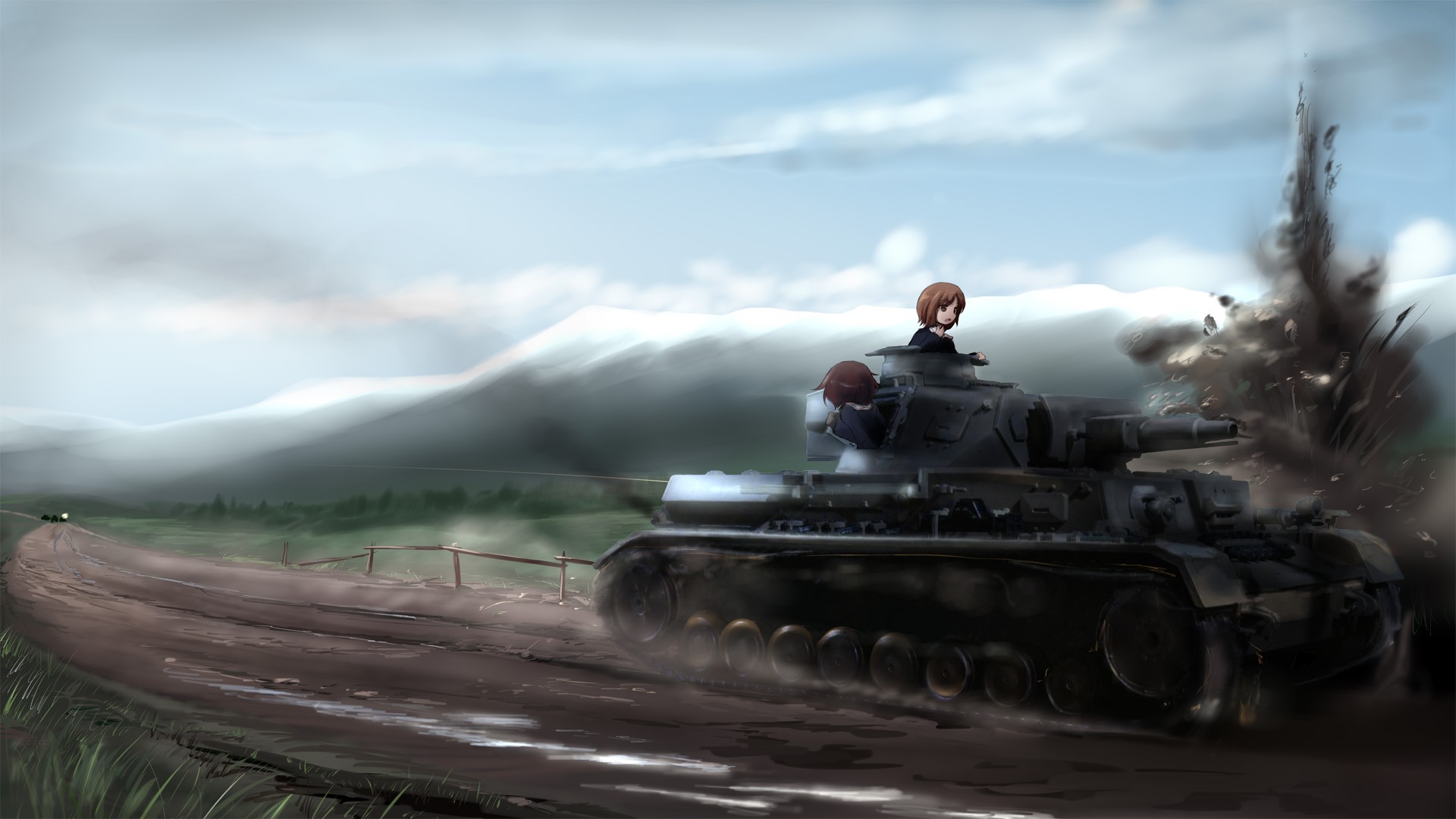 Girls Und Panzer HD Wallpaper