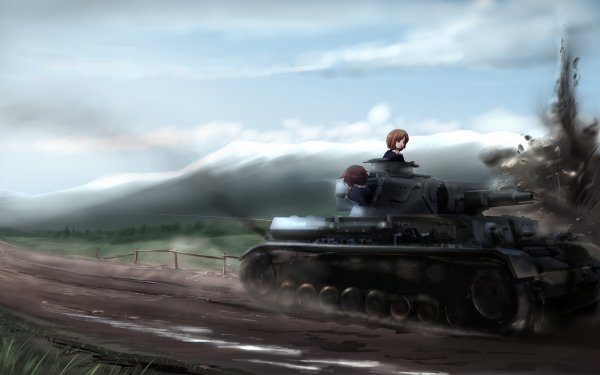 Anime Girls und Panzer HD Wallpaper | Background Image