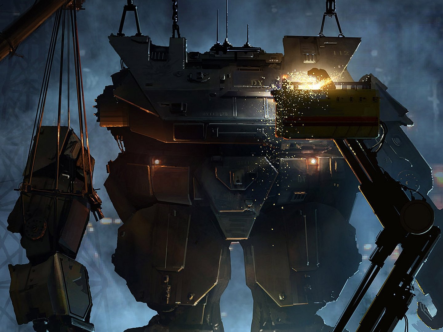 Download Sci Fi Robot Wallpaper