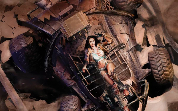 video game Auto Assault HD Desktop Wallpaper | Background Image