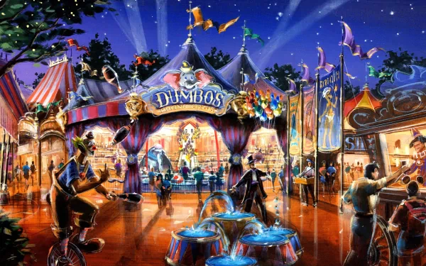 movie Dumbo (1941) HD Desktop Wallpaper | Background Image