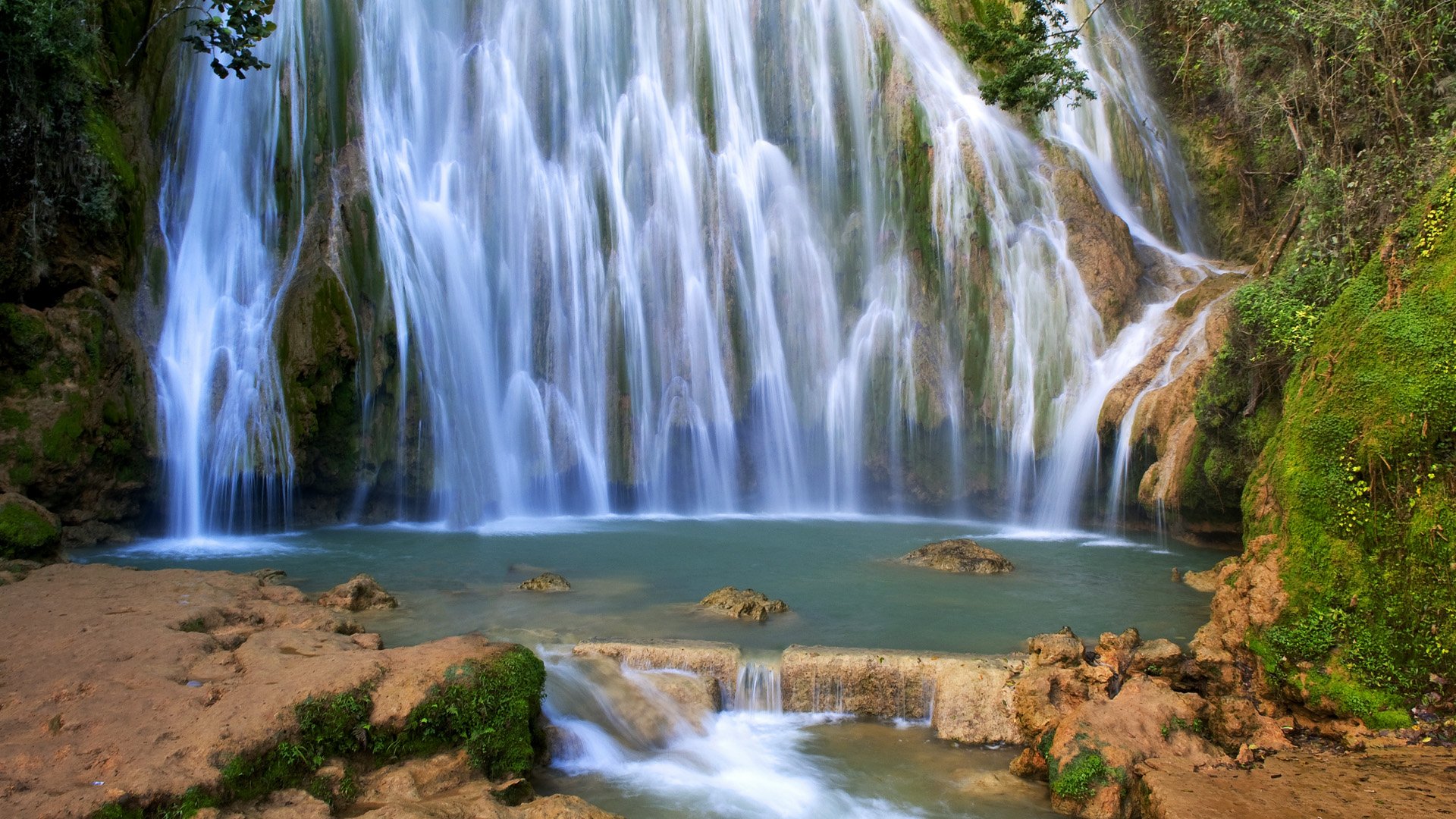 Wasserfall Full HD Wallpaper and Hintergrund | 1920x1080 | ID:338602