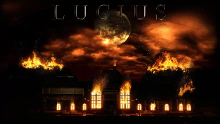 fire house lucius Dark Gaming house fire HD Desktop Wallpaper | Background Image