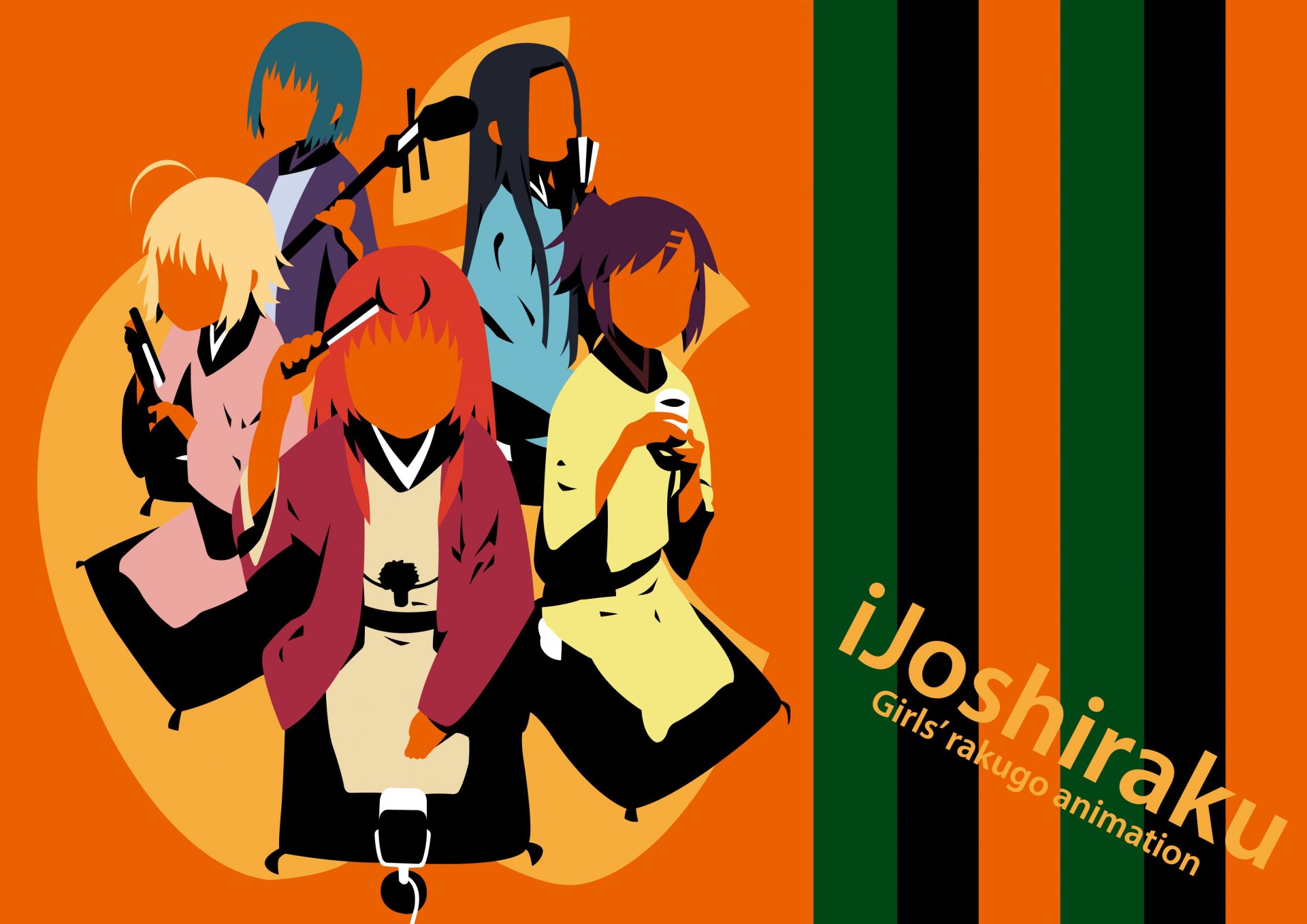 Download Anime Joshiraku HD Wallpaper