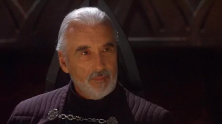 HD desktop wallpaper featuring Count Dooku from Star Wars Episode II: Attack of the Clones.
