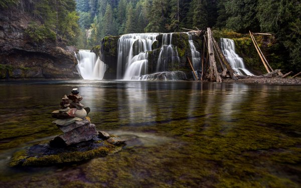 Earth Waterfall Waterfalls HD Wallpaper | Background Image