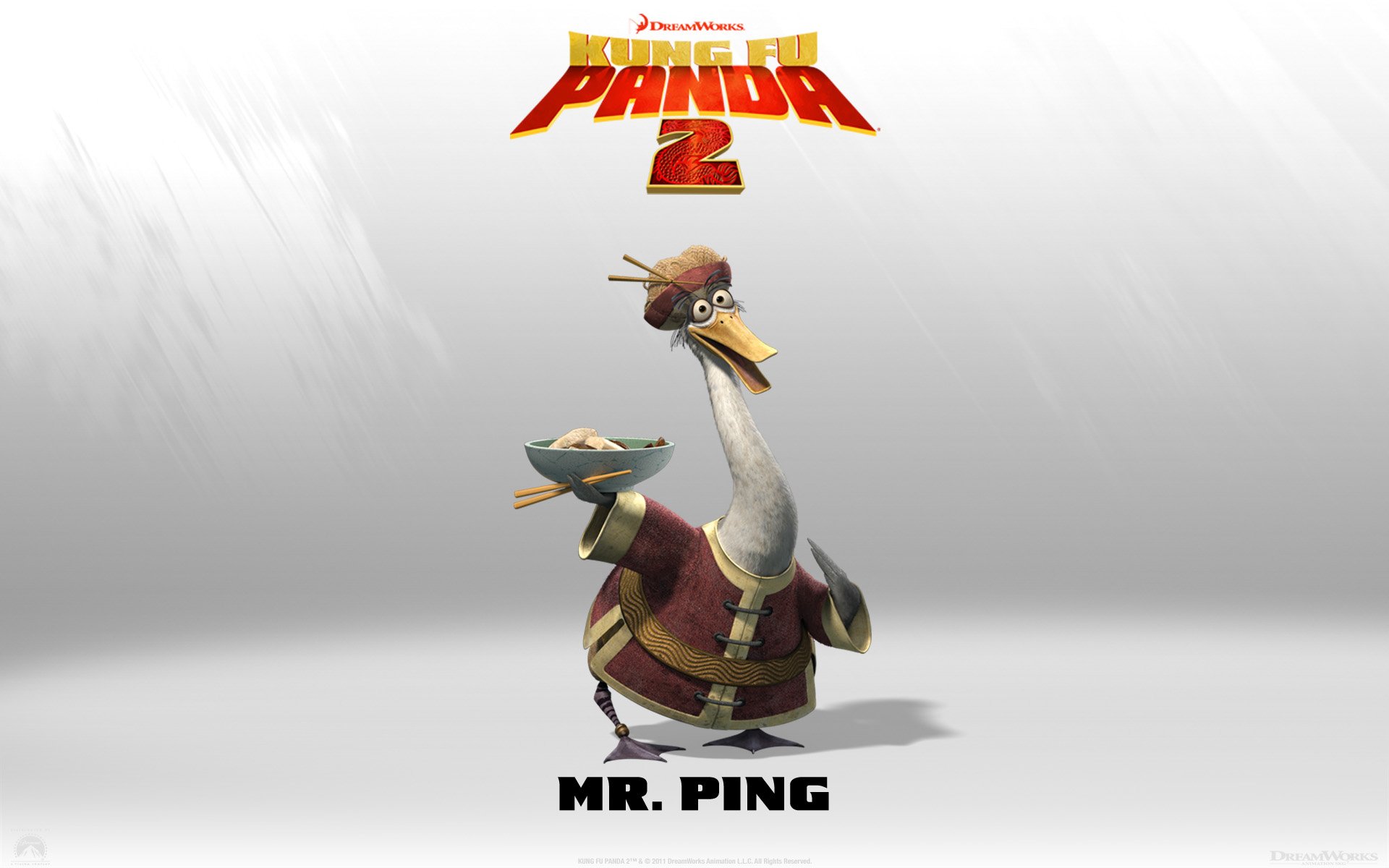 Mr. Ping (Kung Fu Panda) Wallpapers