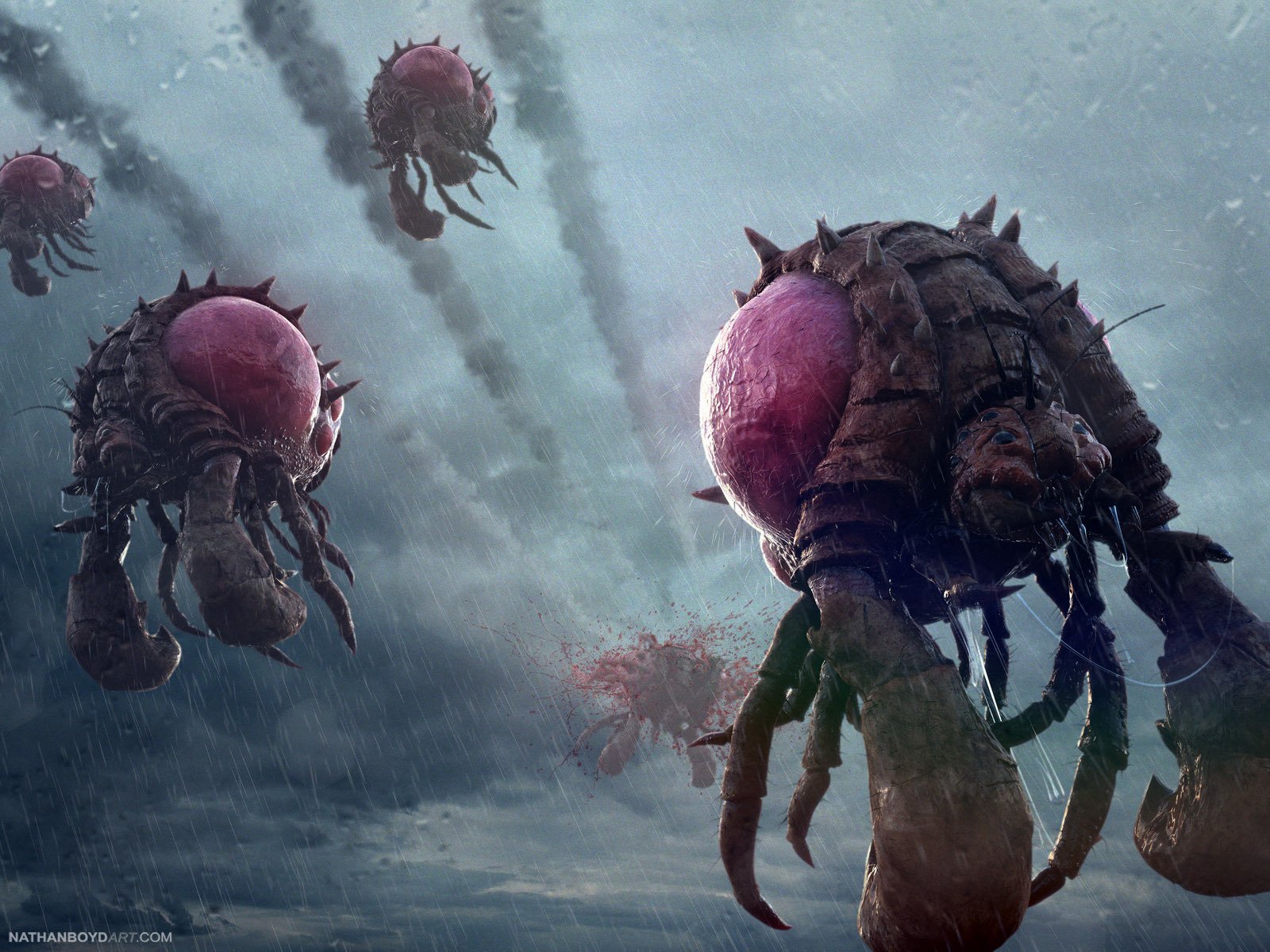 Download Video Game StarCraft II: Heart Of The Swarm Wallpaper