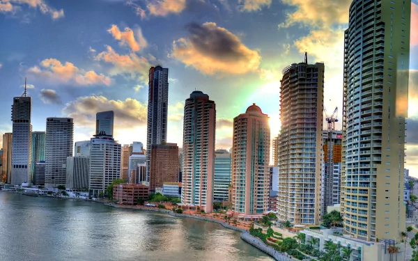 Australia man made Brisbane HD Desktop Wallpaper | Background Image