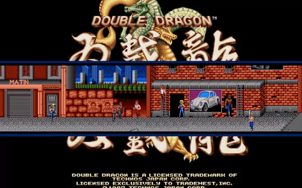 video game double dragon HD Desktop Wallpaper | Background Image