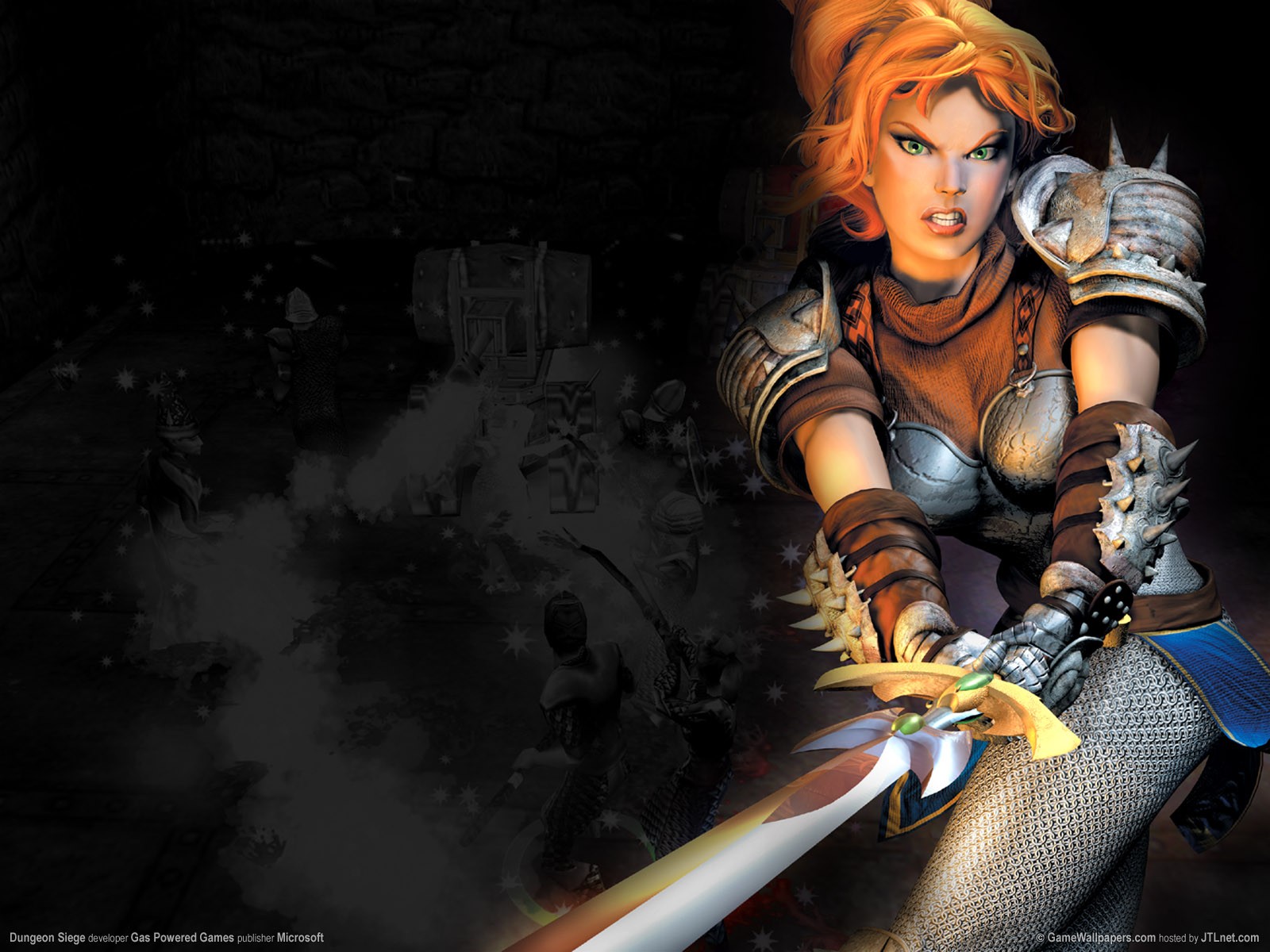 Video Game Dungeon Siege HD Wallpaper | Background Image