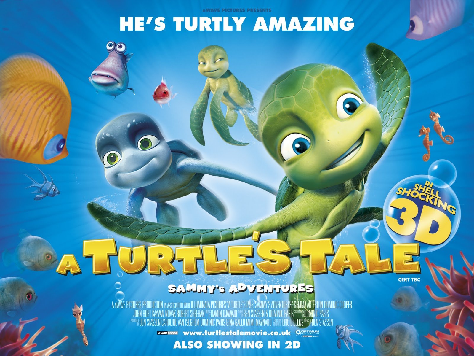 Download Movie A Turtle's Tale: Sammy's Adventures Wallpaper