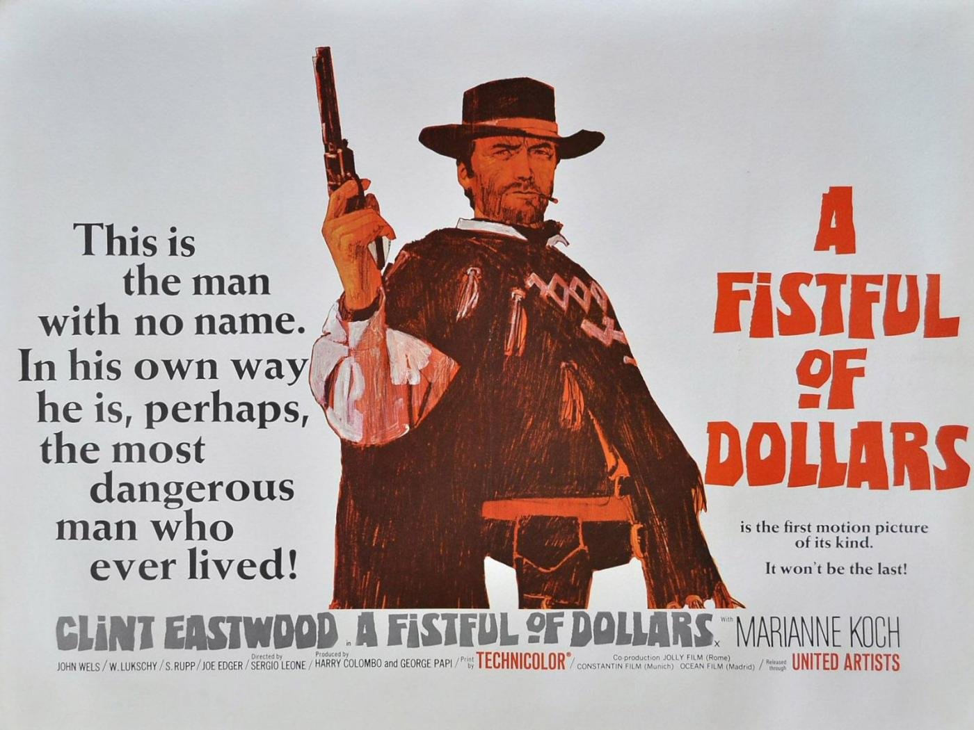 Download Movie A Fistful Of Dollars Wallpaper