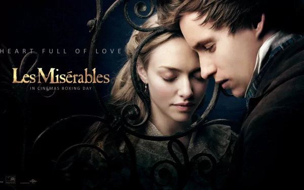 Eddie Redmayne Amanda Seyfried Les Miserables movie Les Misérables (2012) HD Desktop Wallpaper | Background Image