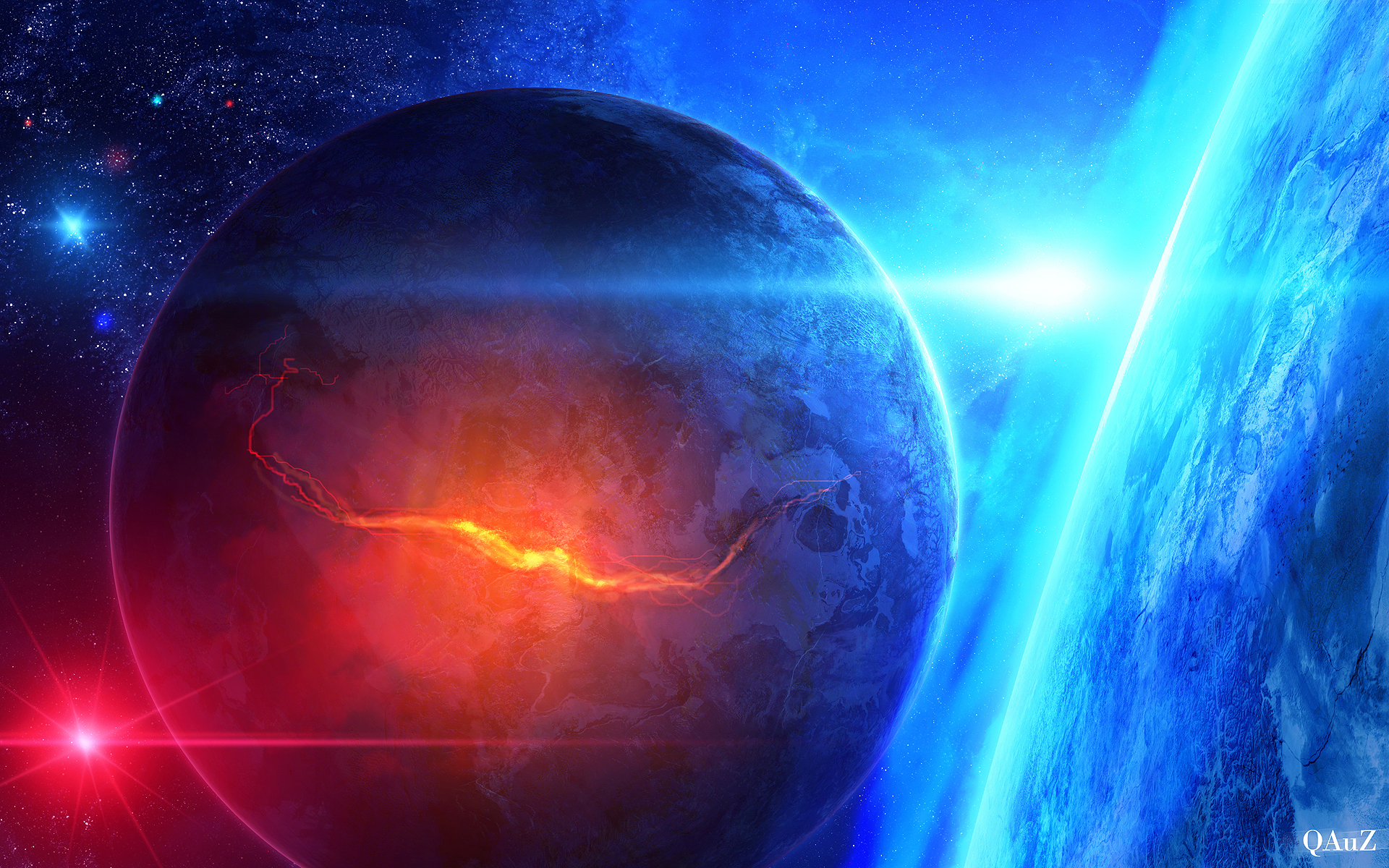 Download Sci Fi Planet HD Wallpaper