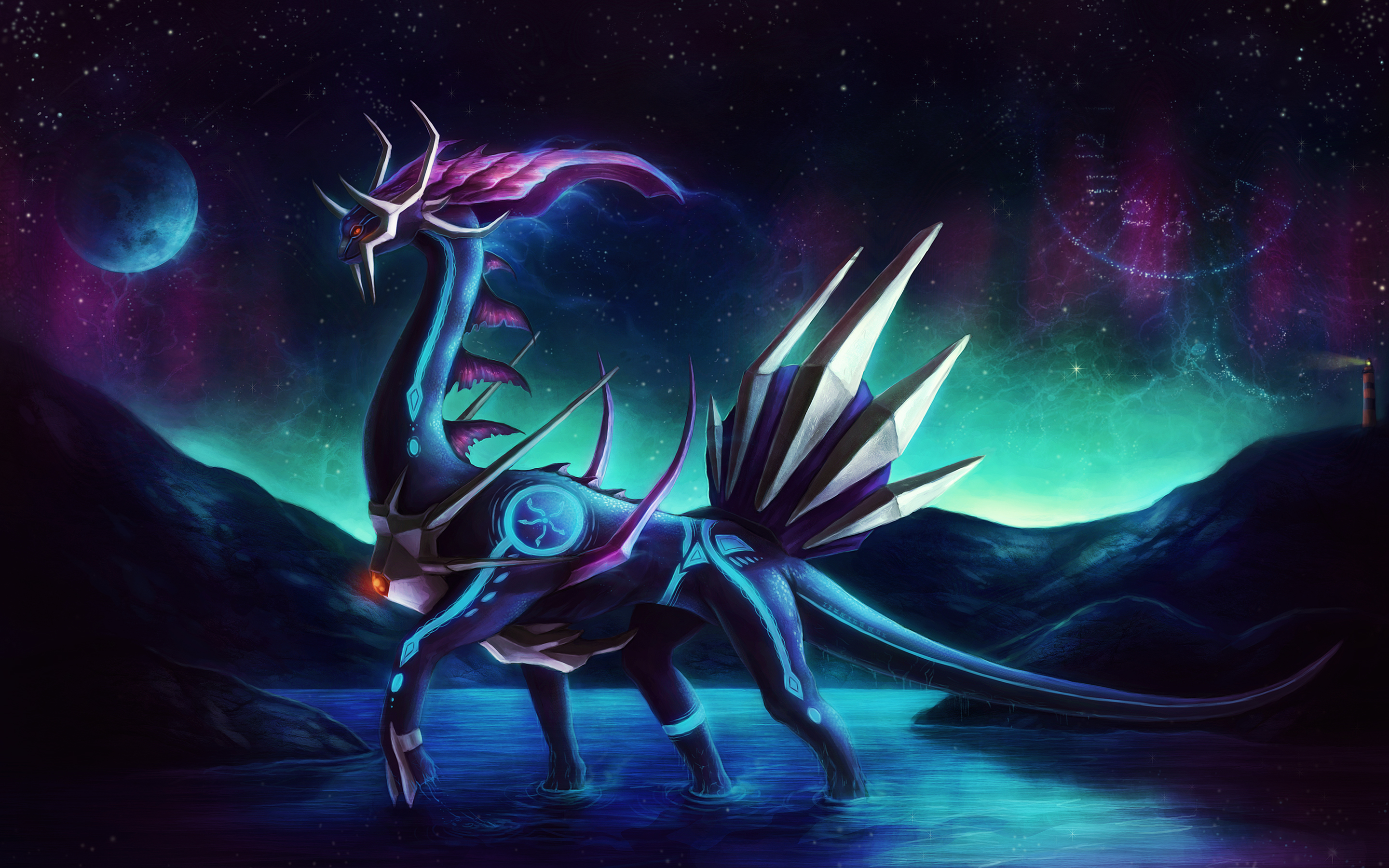 Giratina, cool, pokemon, dark, HD wallpaper