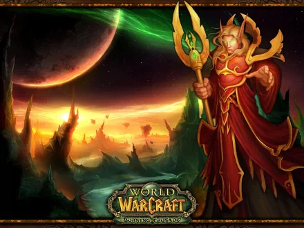 video game World Of Warcraft: The Burning Crusade HD Desktop Wallpaper | Background Image