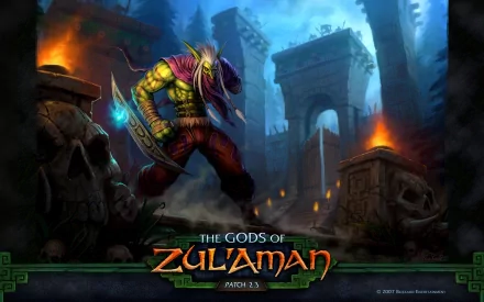 World of Warcraft: The Gods of Zul'Aman video game World of Warcraft HD Desktop Wallpaper | Background Image