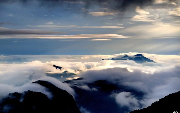 sea of clouds nature cloud HD Desktop Wallpaper | Background Image