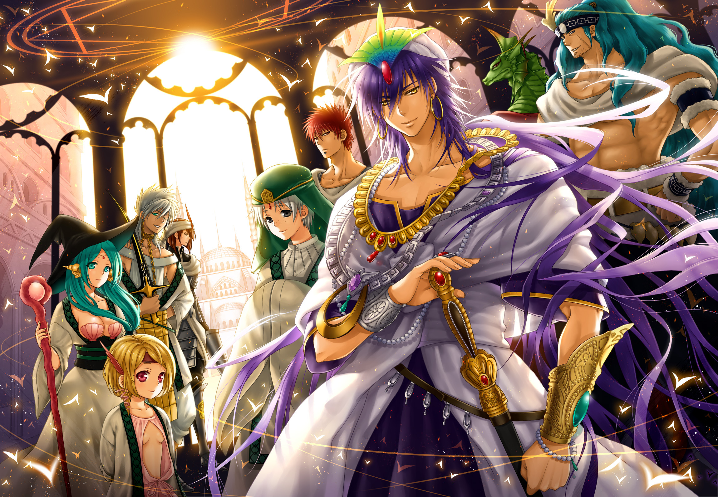 Magi: The Labyrinth Of Magic HD Wallpaper | Background Image