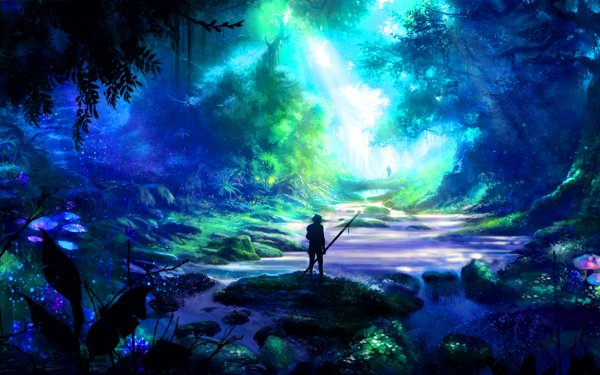 Fantasy Landscape Magical HD Wallpaper | Background Image