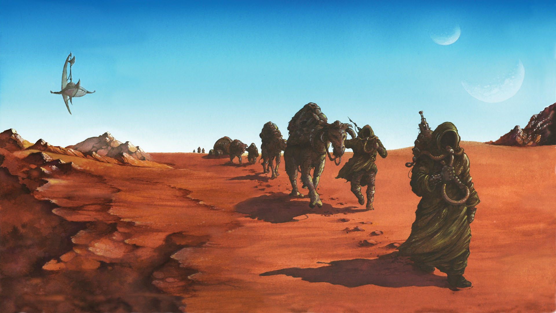 Sci Fi Warrior HD Wallpaper by Arik Roper