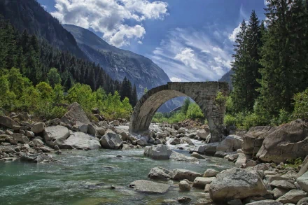 nature river HD Desktop Wallpaper | Background Image