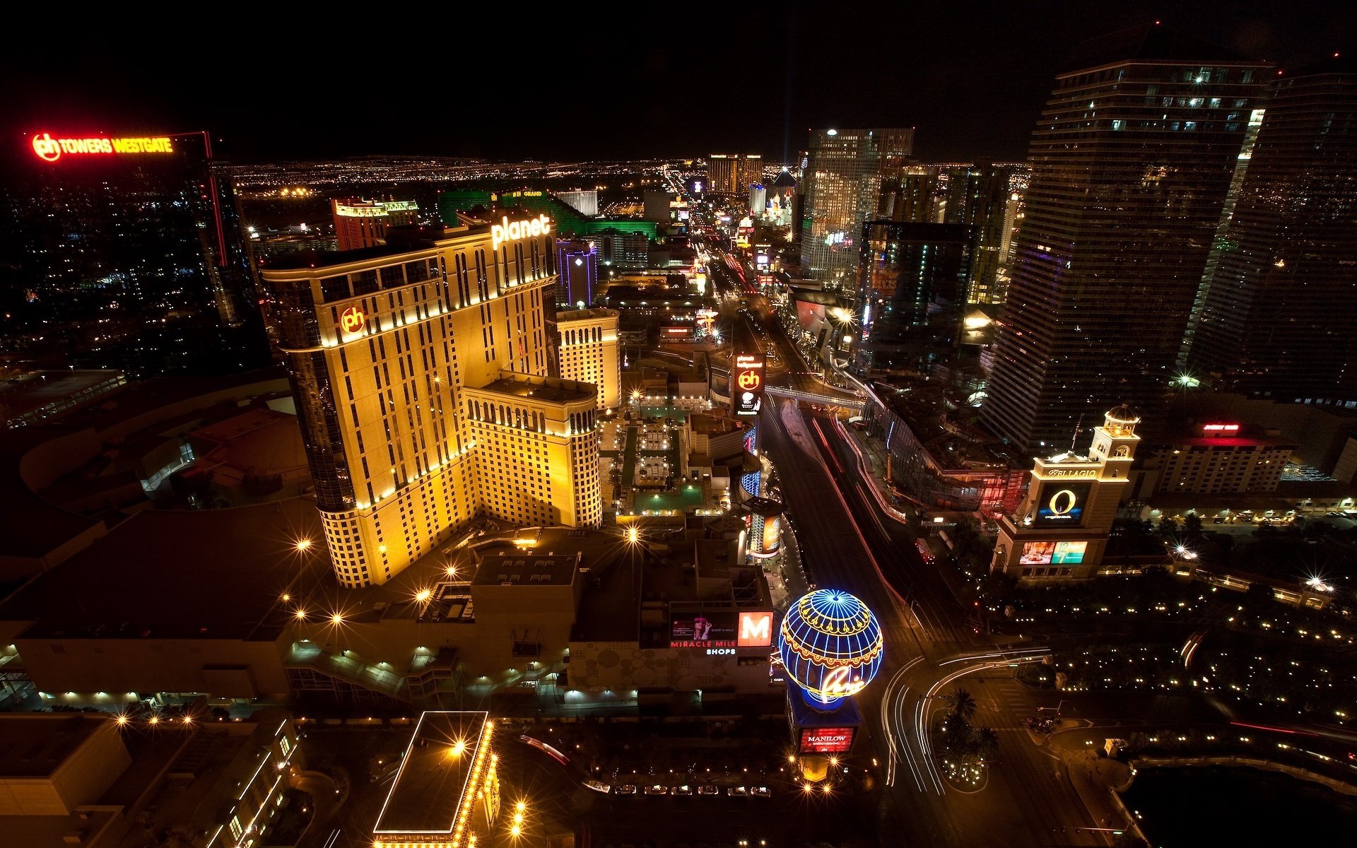 Man Made Las Vegas HD Wallpaper