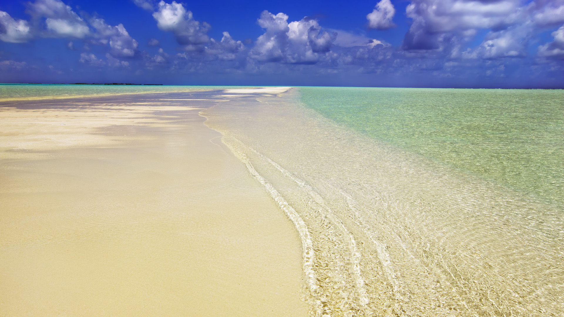 海滩高清壁纸 桌面背景 19x1080