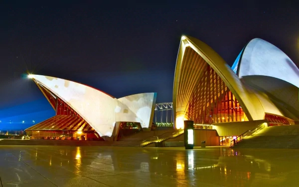 man made Sydney Opera House HD Desktop Wallpaper | Background Image