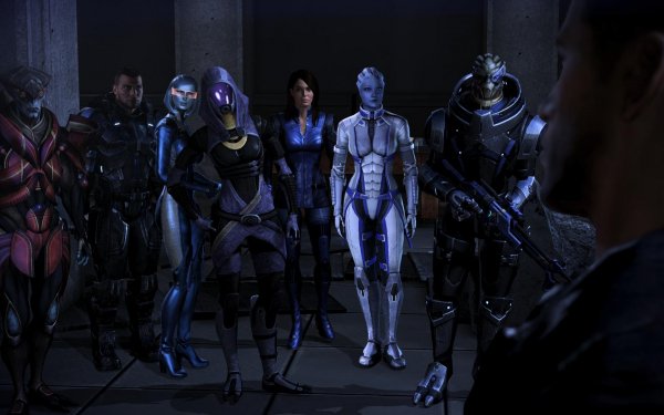 Video Game Mass Effect 3 Mass Effect Javik James Vega EDI Tali'Zorah Ashley Williams Liara T'Soni Garrus Vakarian HD Wallpaper | Background Image