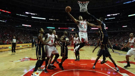 Derrick Rose Chicago Bulls Sports HD Desktop Wallpaper | Background Image