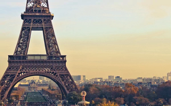 man made Eiffel Tower HD Desktop Wallpaper | Background Image