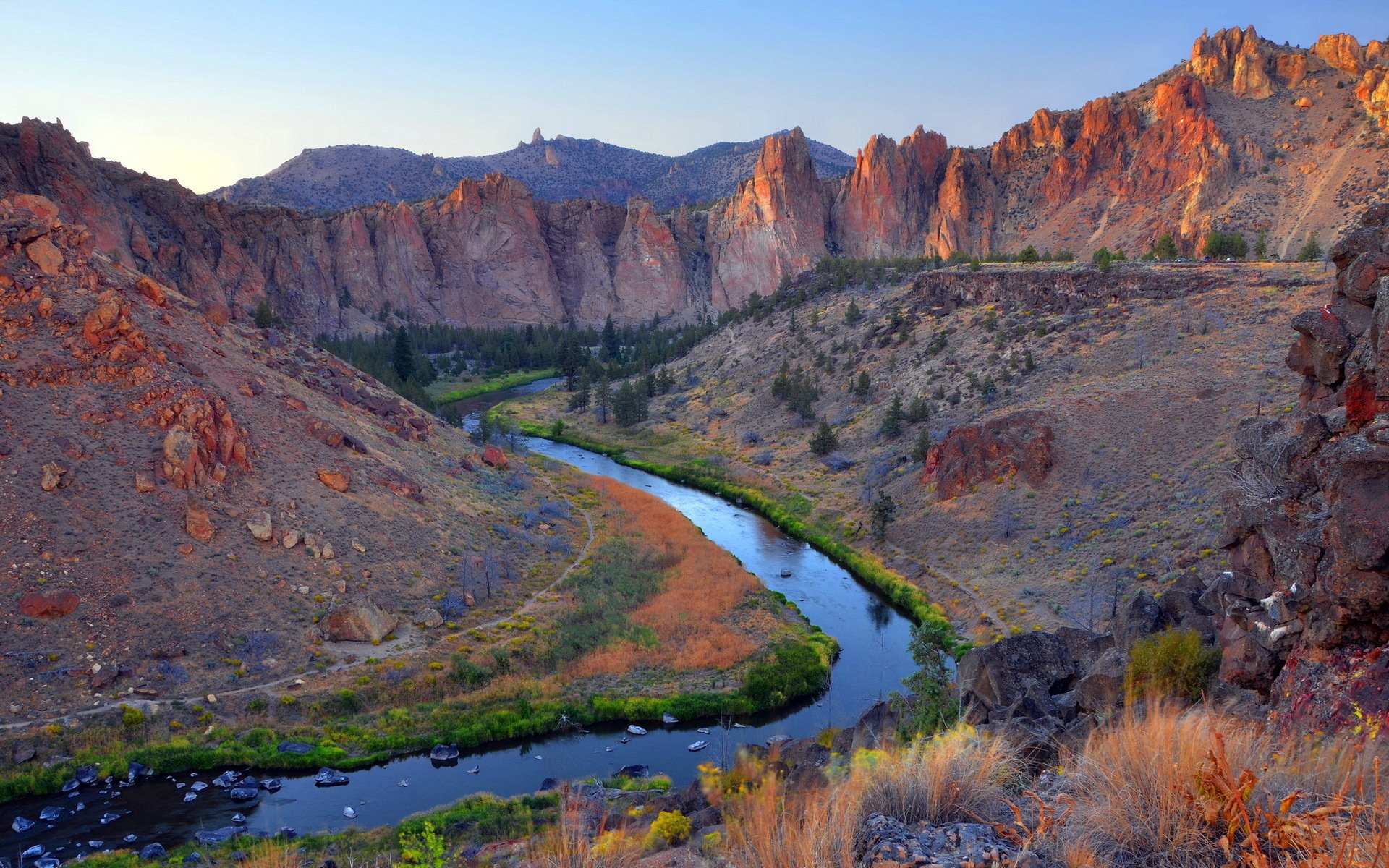 Download Nature River HD Wallpaper